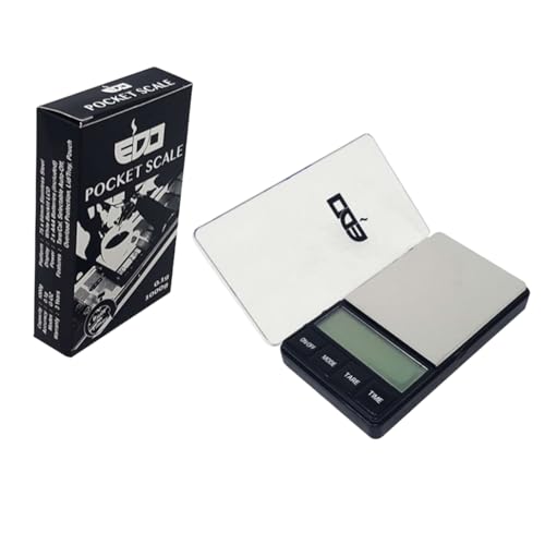 EDO Barista Pocket Scale | Kleine digitale Kaffeewaage mit Timer für Espresso und Filterkaffee | Espressowaage | max. 1.000 gr | Chemex | Feinwaage | Küchenwaage | Coffeeeart | Coffee Scale von EDO