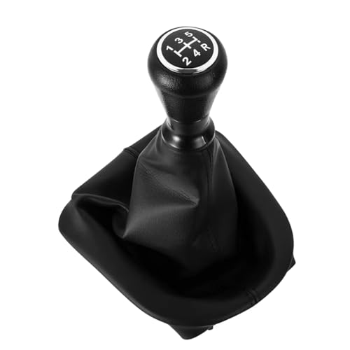 EDPOAQC Kompatibel Mit Citroen Für Xsara 1997 1998 1999 2000 2001 2002 2003 2004 2005 5-Gang-Schaltgetriebe Auto-Schaltknauf Mit Gamaschen-Kofferraumabdeckung von EDPOAQC