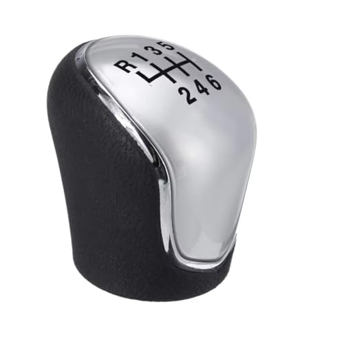 EDPOAQC Kompatibel Mit Hyundai Für IX35 2012 2013 2014 2015 2016 6-Gang-Schaltgetriebe Schaltknauf Auto-Innenausstattung(Chrome) von EDPOAQC