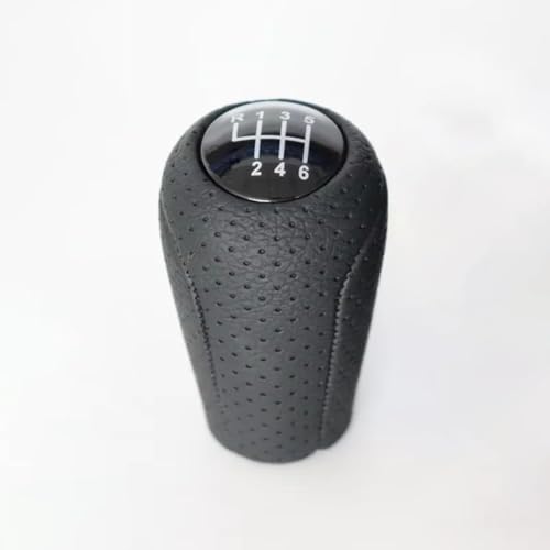 EDPOAQC Kompatibel Mit Mazda 3 BK BL 5 CR CW 6 II GH CX-7 ER Für MX-5 NC III 5/6-Gang-Schaltgetriebe Auto-Schaltknauf Innenausstattung(6 Speed Hole) von EDPOAQC