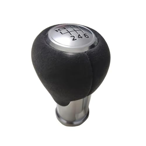 EDPOAQC Kompatibel Mit Mazda 6 3 5 8 Cx-5 6-Gang-Schaltgetriebe Schaltknauf Schalthebel Handball Auto-Innenausstattung(Black) von EDPOAQC