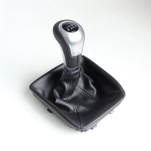 EDPOAQC Kompatibel Mit Mercedes Für Benz E-Klasse W213 2016 2017 2018 2019 2020 2021 2022 Schaltgetriebe 6-Gang-Schaltknauf(With boot 135R246) von EDPOAQC