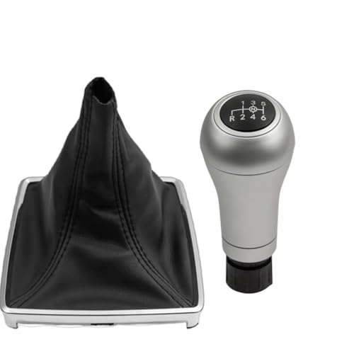 EDPOAQC Kompatibel Mit Mercedes Für Benz W204 C204 C63 C300 C250 W207 A207 W212 2008 2009 2010 2011 2012 2013 2014 Schaltknauf Schaltmanschette(14.5mm) von EDPOAQC