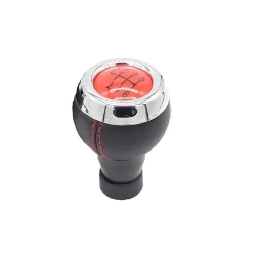 EDPOAQC Kompatibel Mit Mini Für Paceman Für Cooper SD 2006–2017 5/6-Gang-Schaltgetriebe-Schaltknauf Innenzubehör(5 Speed Silver) von EDPOAQC