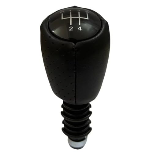 EDPOAQC Kompatibel Mit Seat Für Leon 1MK1 Für Toledo II MK2 1998 1999 2000 2001 2002 2003 2004 2005 2006 5 6-Gang-Schaltknauf Mit Gamaschenmanschette(K0621) von EDPOAQC