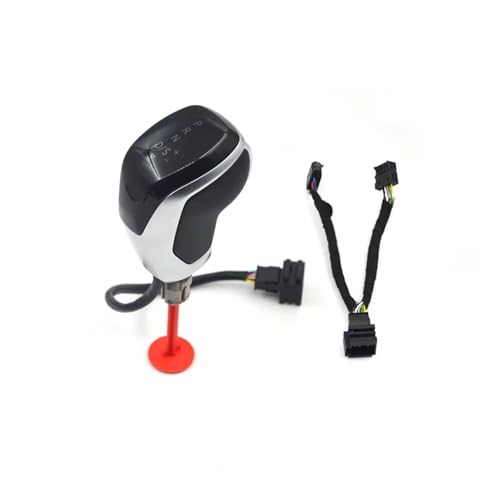 EDPOAQC Kompatibel Mit VW Für Golf Mk6 Mk7 Für Passat B7 B8 Für Tiguan MK2, 1 Stück, Elektronischer Schalthebelgriff, Auto-Innenausstattung(Red light) von EDPOAQC
