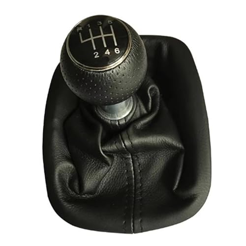 EDPOAQC Kompatibel Mit VW Für Passat 3B B5 3B2 3B5 1996 1997 1998 1999 2000 5 6-Gang-Schaltgetriebe Auto-Schaltknauf Mit Kofferraumabdeckung(12345R) von EDPOAQC