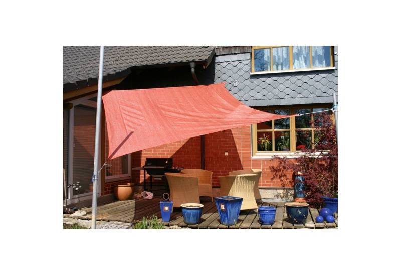 EDUPLAY Sonnensegel 3,6 x 3,6 m Quadrat von EDUPLAY