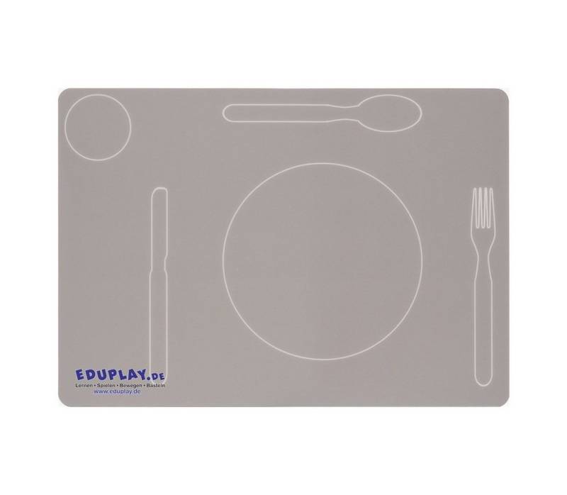 EDUPLAY Platzset Platzset für Kinder Mittagessen KIGA Linkshänder, 34 x 24 cm, (1-St) von EDUPLAY