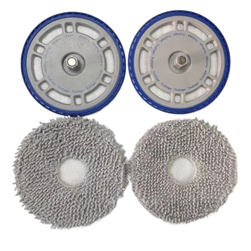 EDUQKWQS Zubehör for Roboterstaubsauger, Wischhalterung Und Wischtücher, Kompatibel Mit ECOVACS, DEEBOT T30S COMBO/T30 Pro(4pcs) von EDUQKWQS