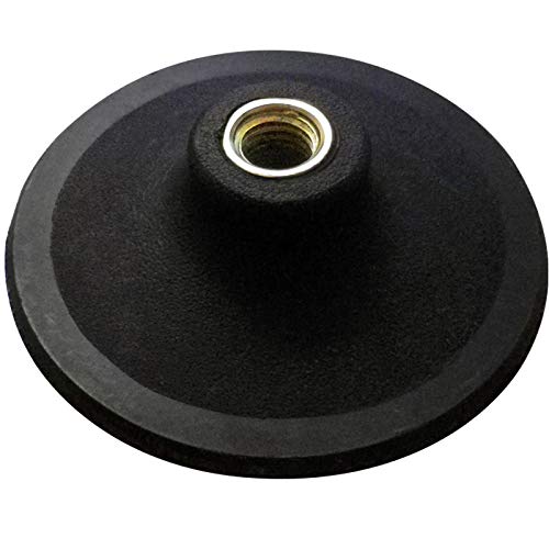 Klett Aufnahmeteller Kletthalterung für Schleifpads Polierpads, Diapads Hartgummi M14 100 mm von EDW