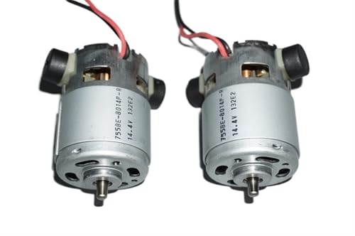 1 STÜCK Hochleistungs-Elektrowerkzeug 755 Motor mit 12 V/14,4 V von Youmao und 755-8014 Hochgeschwindigkeits-Motorbürsten von EDXFICDQ