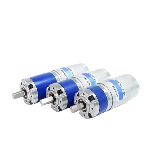 1PCS CM36-555 12V 24V DC Planeten Getriebe Motor, Roboter Smart Home, Automotive Industrie Control Getriebe Motor DC Kohlebürsten(D line output shaft,430RPM_12V) von EDXFICDQ
