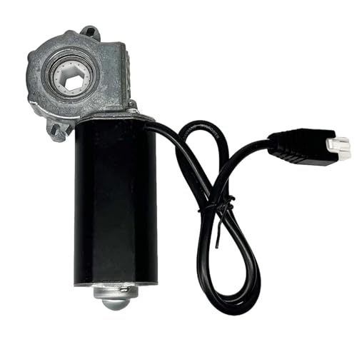 DC24V Elektrischer Hebemotor for Schreibtisch und Tisch mit Hall-Doppelkugellager, Untersetzungsmotor mit niedriger Drehzahl, Smart Home(99RPM SHAFT 8MM_24V) von EDXFICDQ