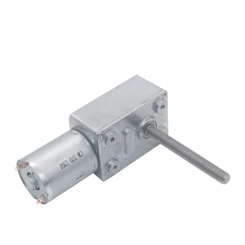 M6*50mm Durchmesser 6mm Durchmesser 50mm Länge Gewinde JGY370 Motor Selbsthemmende Power Rad Schnecke 24V 12V 6V DC Getriebemotor(6RPM_6V) von EDXFICDQ