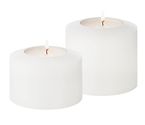 EDZARD 2er Set Teelichthalter Teelichtkerze Dauerkerze Cornelius Pine, ø 7 cm, Höhen 5 cm und 7 cm, für handelsübliche Teelichter und durchsichtige höhere Teelichter, hitzebeständig bis 90° EDZARD 2er Set Teelichthalter Teelichtkerze Dauerkerze Cornelius Pine, ø 7 cm, Höhen 5 cm und 7 cm, für handelsübliche Teelichter und durchsichtige höhere Teelichter, hitzebeständig bis 90° von EDZARD