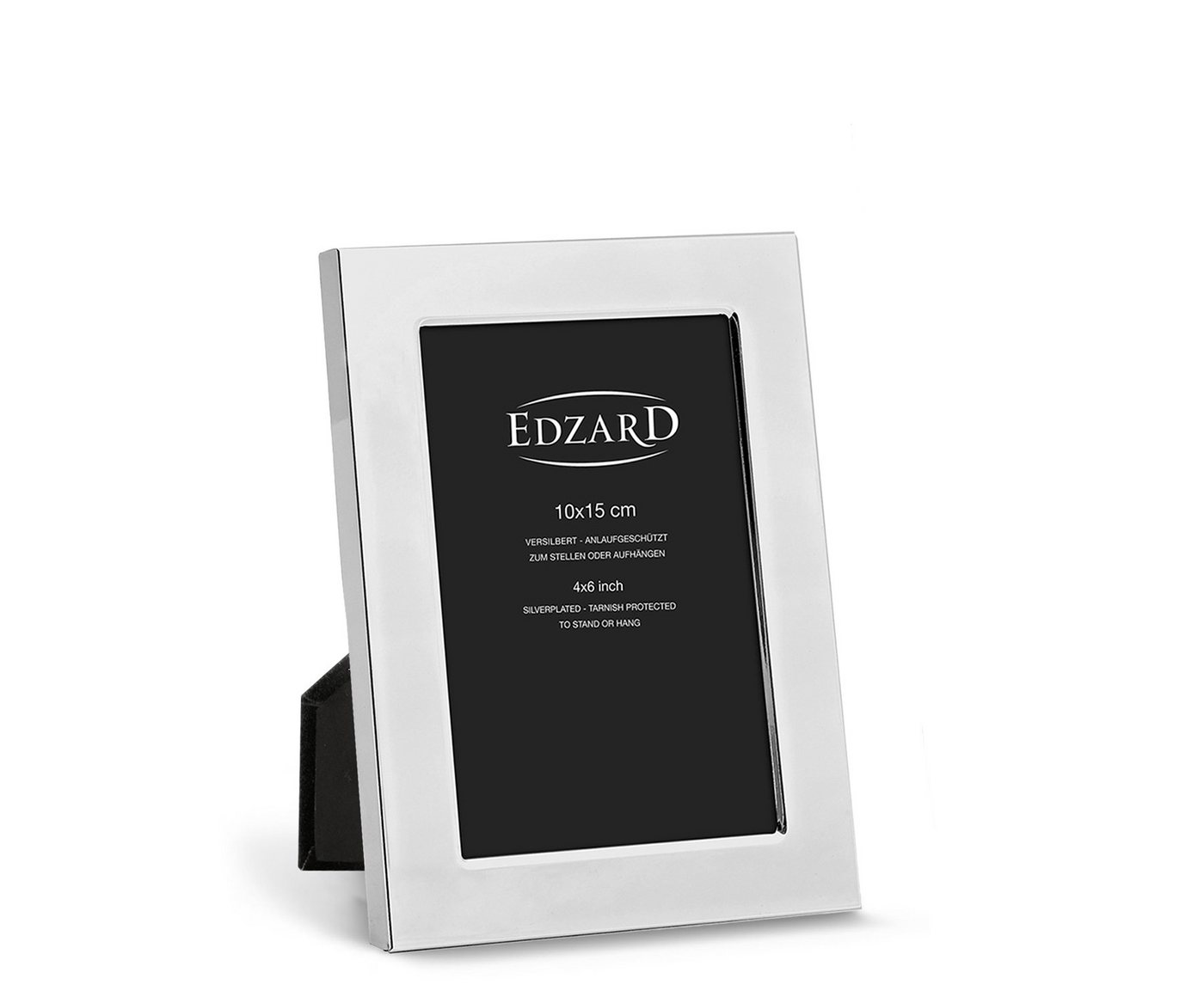 EDZARD Bilderrahmen Altamura, edel versilbert und anlaufgeschützt, für 10x15 cm Foto EDZARD Bilderrahmen Altamura, edel versilbert und anlaufgeschützt, für 10x15 cm Foto von EDZARD