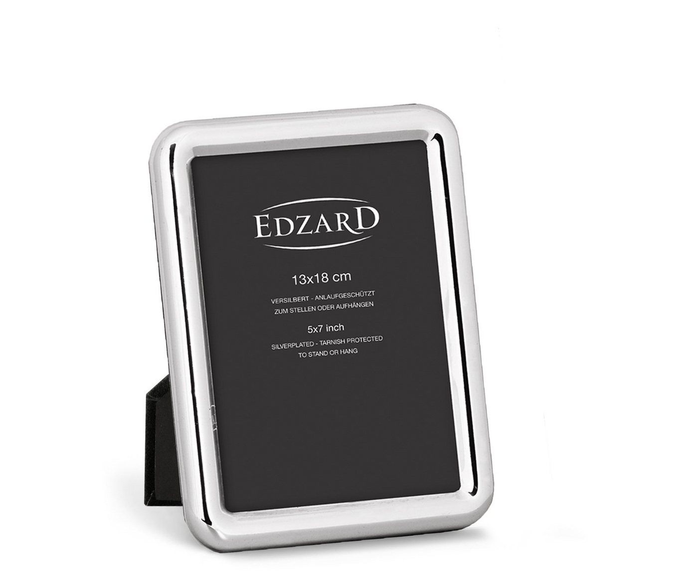 EDZARD Bilderrahmen Como, versilbert und anlaufgeschützt, für 13x18 cm Foto EDZARD Bilderrahmen Como, versilbert und anlaufgeschützt, für 13x18 cm Foto von EDZARD