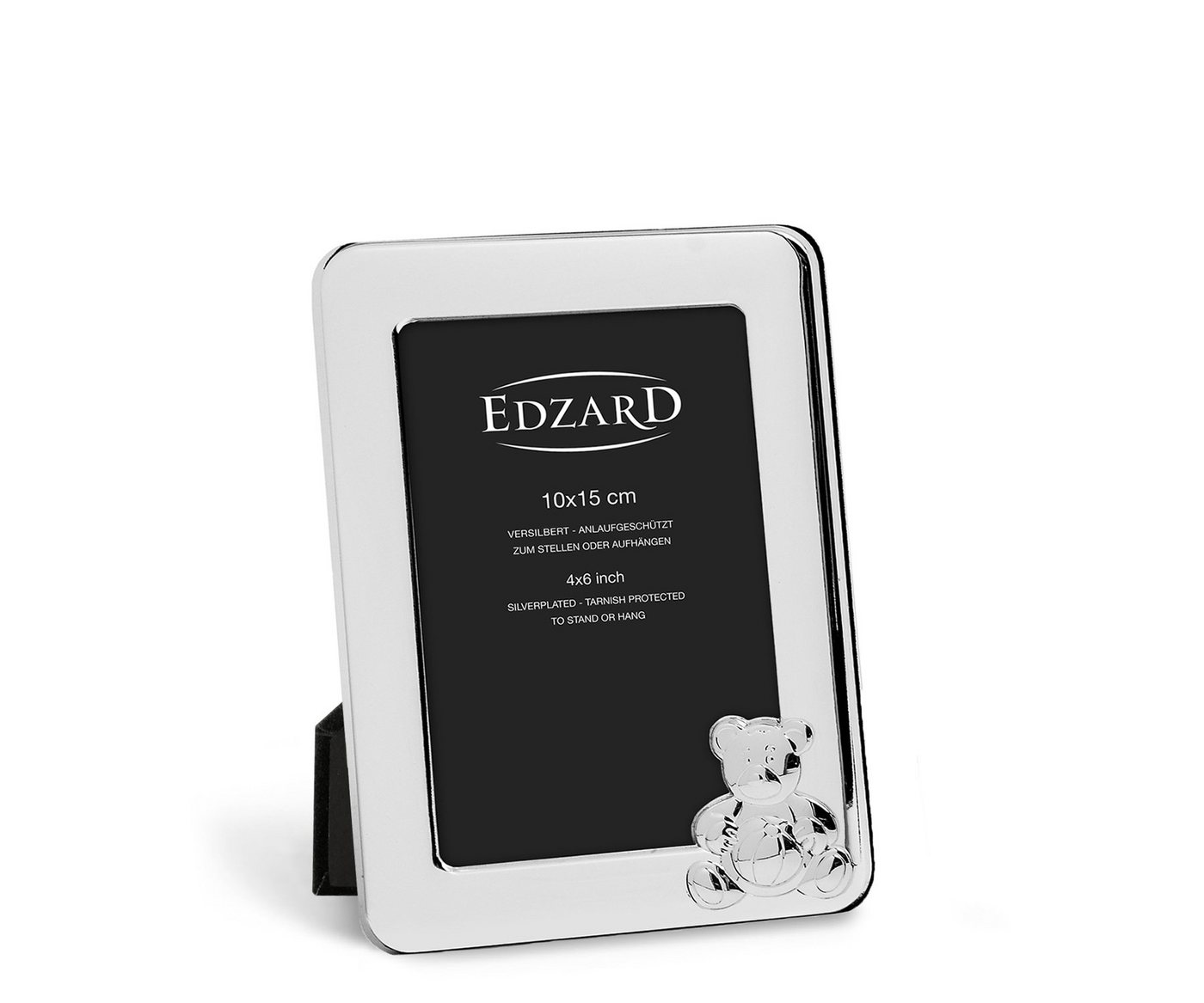 EDZARD Bilderrahmen Paul, versilbert und anlaufgeschützt, für 10x15 cm Foto EDZARD Bilderrahmen Paul, versilbert und anlaufgeschützt, für 10x15 cm Foto von EDZARD