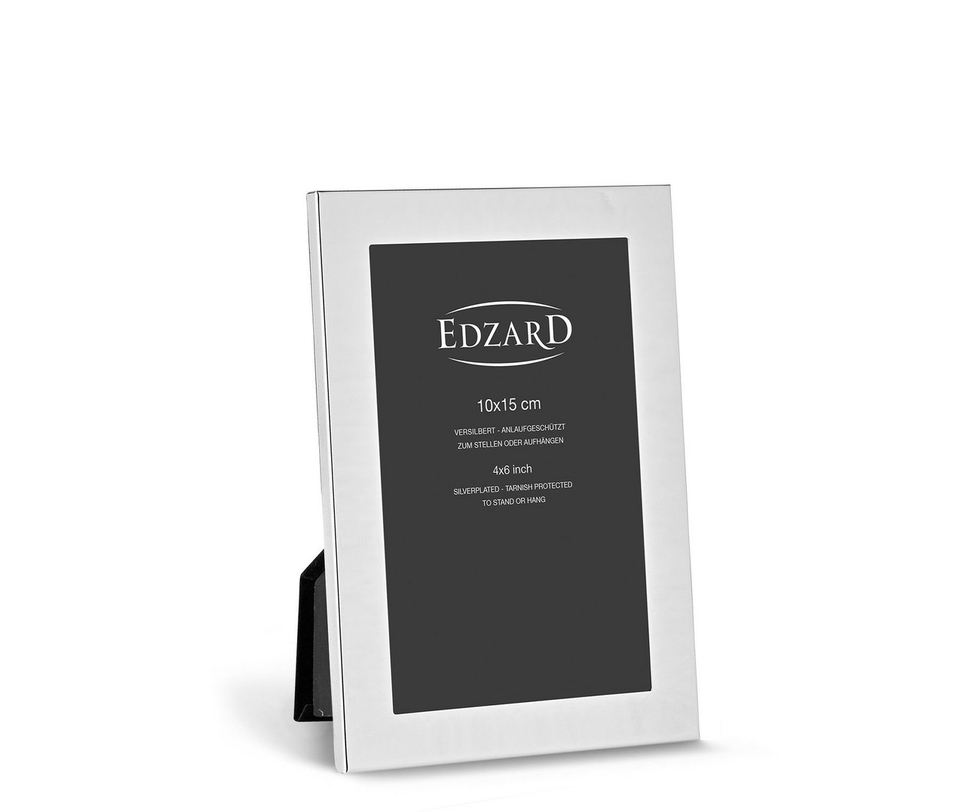 EDZARD Bilderrahmen Prato, versilbert und anlaufgeschützt, für 10x15 cm Foto EDZARD Bilderrahmen Prato, versilbert und anlaufgeschützt, für 10x15 cm Foto von EDZARD