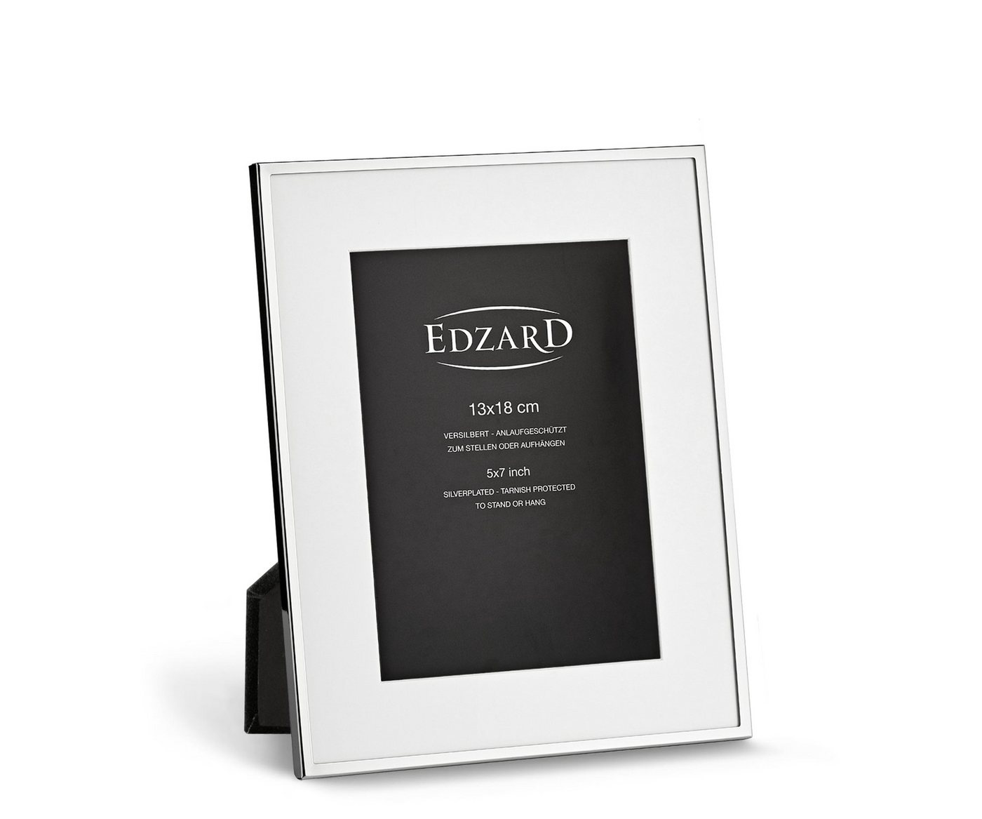 EDZARD Bilderrahmen Rimini, versilbert und anlaufgeschützt, für 13x18 cm Foto EDZARD Bilderrahmen Rimini, versilbert und anlaufgeschützt, für 13x18 cm Foto von EDZARD