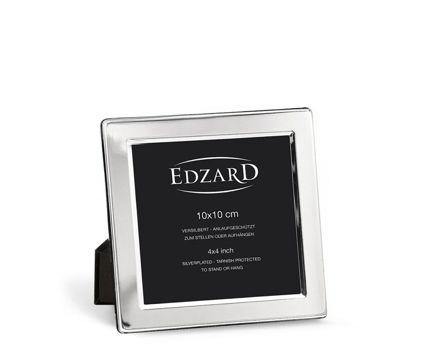 EDZARD Bilderrahmen Salerno, versilbert und anlaufgeschützt, für 10x10 cm Foto EDZARD Bilderrahmen Salerno, versilbert und anlaufgeschützt, für 10x10 cm Foto von EDZARD
