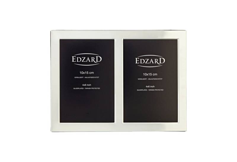 EDZARD Bilderrahmen Salerno, für 2 Bilder, (10x15 cm), Doppelrahmen, edel versilbert EDZARD Bilderrahmen Salerno, für 2 Bilder, (10x15 cm), Doppelrahmen, edel versilbert von EDZARD