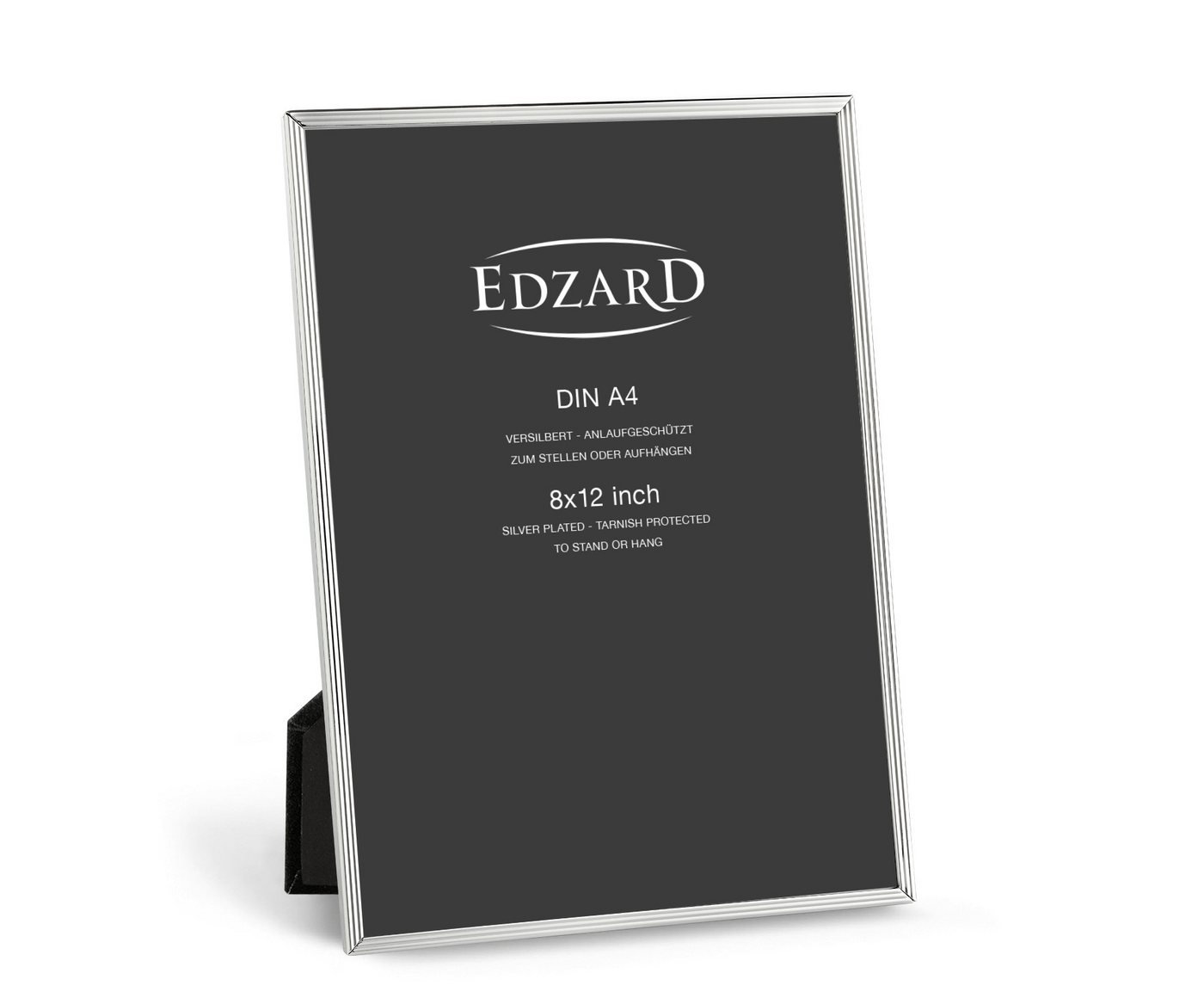 EDZARD Bilderrahmen Sirmione, Versilbert und anlaufgeschützt, für 21x30 cm Fotos EDZARD Bilderrahmen Sirmione, Versilbert und anlaufgeschützt, für 21x30 cm Fotos von EDZARD