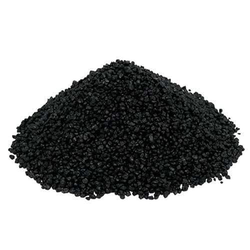 EDZARD Dekogranulat Dekosteine (2-3 mm), Farbe schwarz, 1 kg, wasserfest, staubfrei von EDZARD