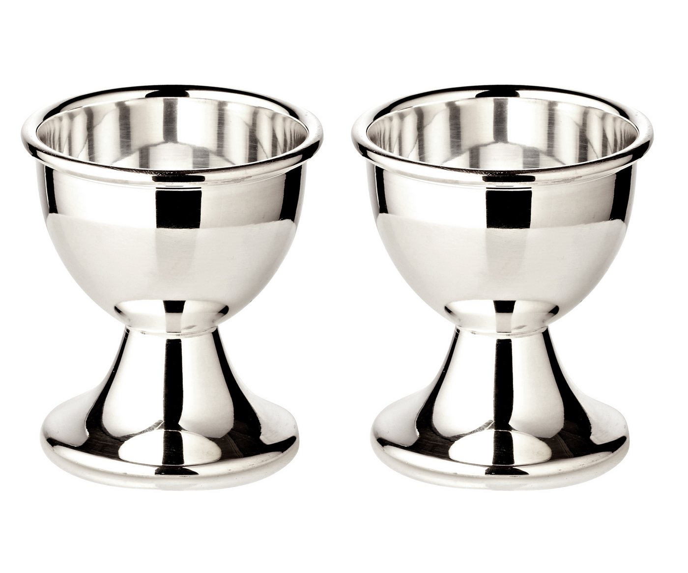 EDZARD Eierbecher Classo, Höhe 5 cm, Schwerversilbert (QualiPlated), klassisches Design EDZARD Eierbecher Classo, Höhe 5 cm, Schwerversilbert (QualiPlated), klassisches Design von EDZARD