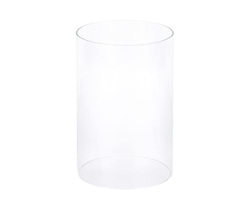 EDZARD Ersatzglas (Ø 10 cm, Höhe 15 cm) für Kerzenleuchter-Serien Mascha und Bamboo von EDZARD