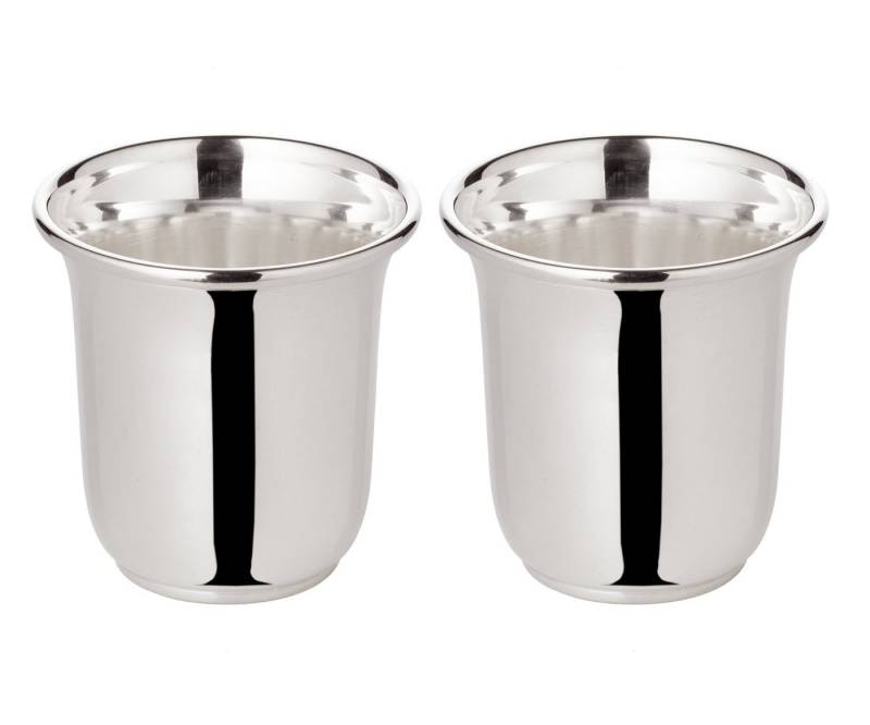 EDZARD Gläser-Set Cuno, 2er-Set, schwerversilbert, Füllmenge 4 cl, H 5 cm von EDZARD