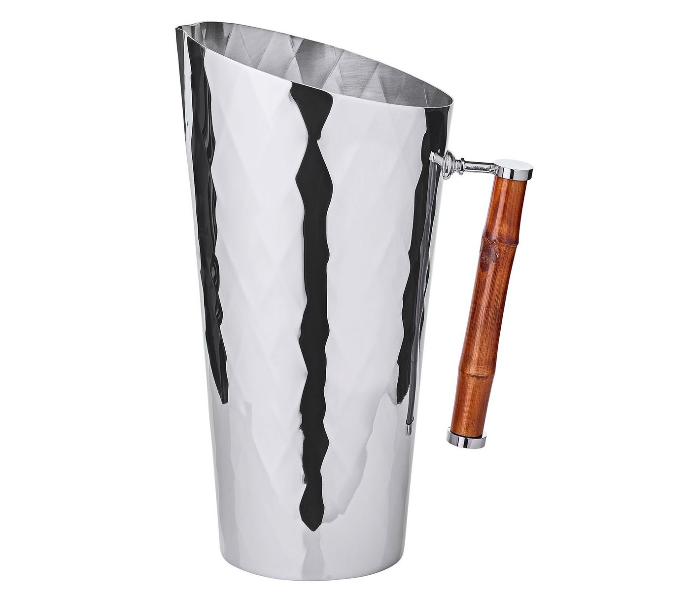 EDZARD Karaffe Jana, Wasserkrug, Wasserkaraffe und Saftkrug in Silber-Optik und gemustert EDZARD Karaffe Jana, Wasserkrug, Wasserkaraffe und Saftkrug in Silber-Optik und gemustert von EDZARD