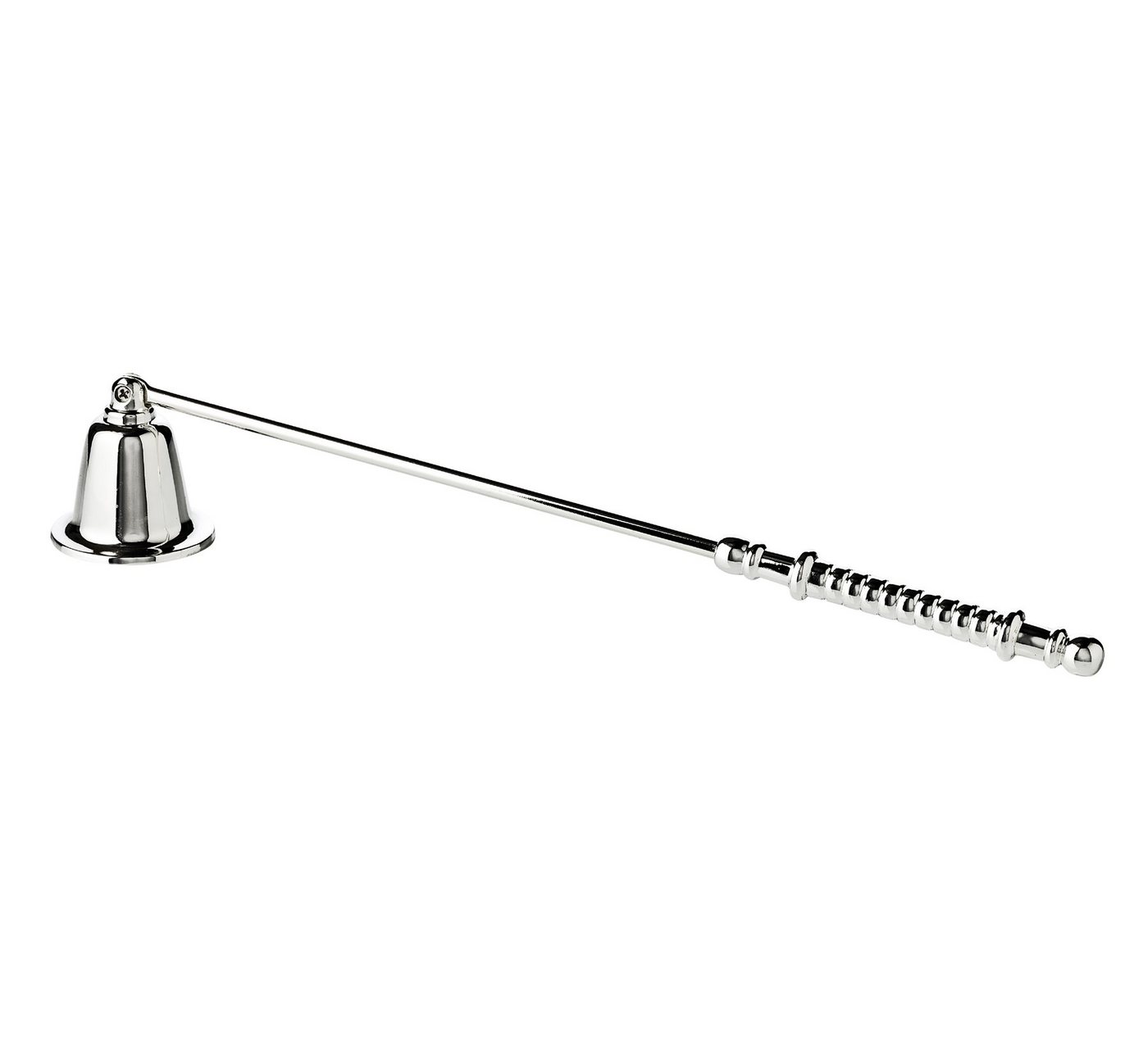 EDZARD Kerzenhalter Flammenlöscher Swing, Silber-Optik, versilbert und anlaufgeschützt, H 4 cm von EDZARD