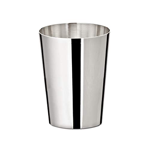 EDZARD Likörbecher Sandy, Echtsilber 925/000, Höhe 4,5 cm, Füllmenge 2 cl, Silbergewicht 28 Gramm - echt silberner Schnapsbecher, Silber Becher für Likör, Obstler, Ouzo von EDZARD
