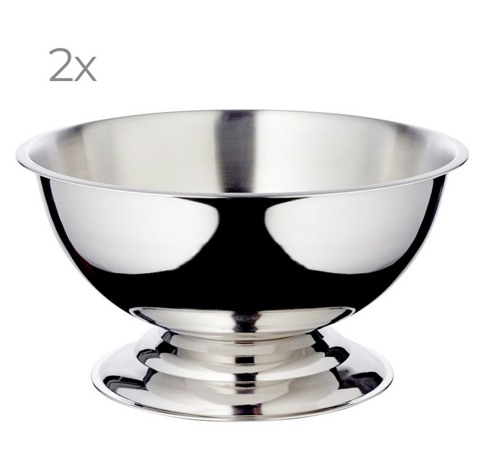 EDZARD Eiseimer Cara, 2er-Set, Edelstahl, hochglanzpoliert, Ø 40 cm EDZARD Eiseimer Cara, 2er-Set, Edelstahl, hochglanzpoliert, Ø 40 cm von EDZARD