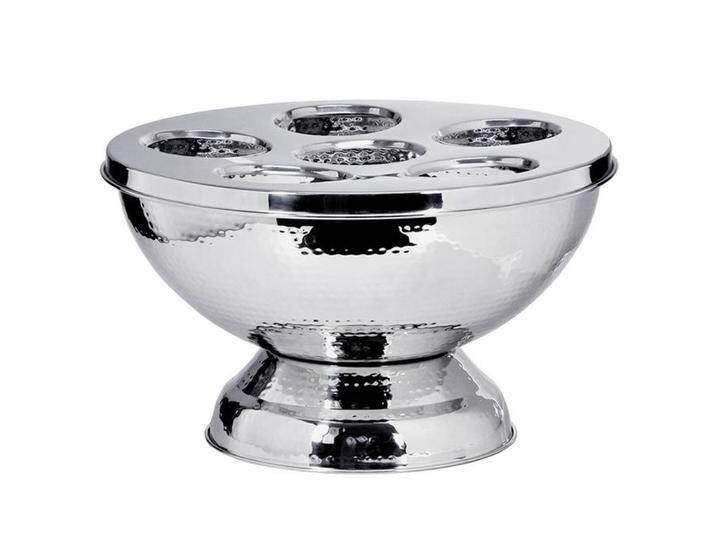 EDZARD Sektkühler Rockford Höhe 25cm Edelstahl von EDZARD