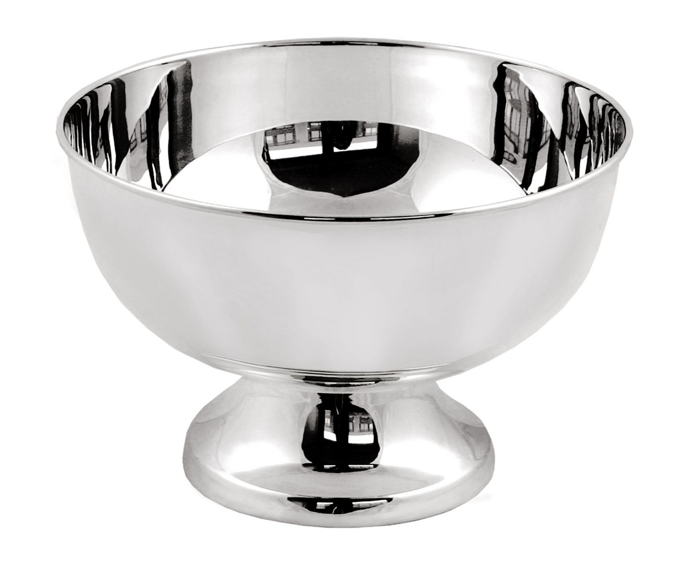 EDZARD Servierschale Palma, Messing, Servierschale, Dekoschale, schwerversilberte, H 12 cm, Ø 19 cm EDZARD Servierschale Palma, Messing, Servierschale, Dekoschale, schwerversilberte, H 12 cm, Ø 19 cm von EDZARD