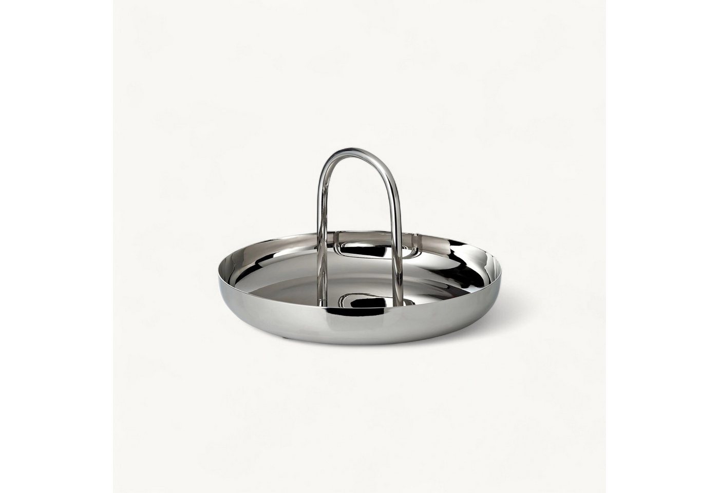 EDZARD Servierschale Apus, (26 cm), Edelstahl, hochglanzpoliert von EDZARD