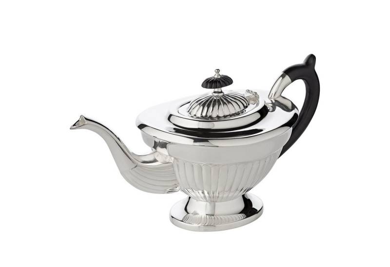 EDZARD Teekanne Queen Anne, 900 l, Schwerversilbert(QauliPlated) von EDZARD