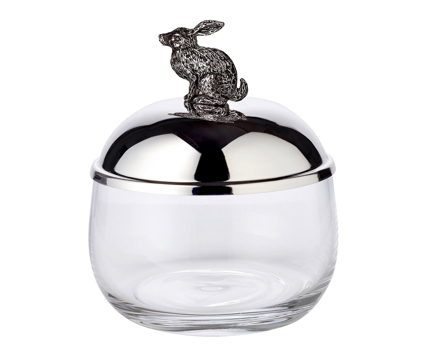 EDZARD Marmeladenglas Hase, (1-tlg), Inkl. Deckel und Löffel, versilbert mit Anlaufschutz, H 12 cm EDZARD Marmeladenglas Hase, (1-tlg), Inkl. Deckel und Löffel, versilbert mit Anlaufschutz, H 12 cm von EDZARD