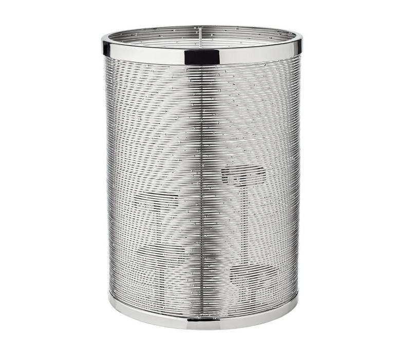 EDZARD Windlicht Hera, Silber-Optik, Glas, Edelstahl, vernickelt, hochglanzpoliert, H 36 cm EDZARD Windlicht Hera, Silber-Optik, Glas, Edelstahl, vernickelt, hochglanzpoliert, H 36 cm von EDZARD