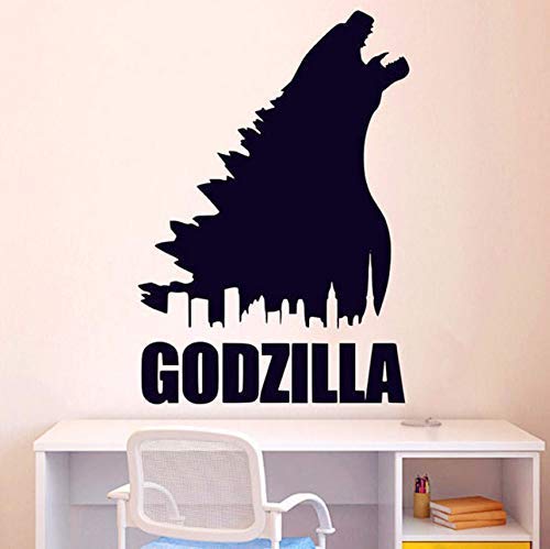 Wandtattoo 3D Art Wandtattoo Personalisierte Namensapplikation Godzilla Monster Applique Art Deco Aufkleber Boy Room Wandtattoo Home Decor von EDZXC