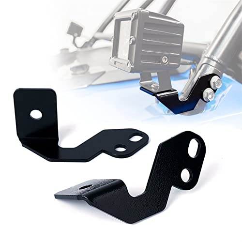 Scheinwerferhalterung A-Säule LED Spot Arbeitsscheinwerfer Montageklammern für 2014–2018 RZR XP 1000 und 2015–2018 RZR 900 S900 S1000 EPS-1 Set (linke Scheinwerfer-Halterung von EEASSA