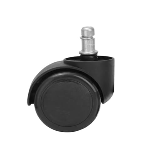 1/2/3/4/5PCS Möbelrollen 360 drehbare Universalräder Ersatzrollen for Gaming-Bürostuhlrollen Home Silent for Tischsofa(Black,3PCS) von EEEBLBXNQ