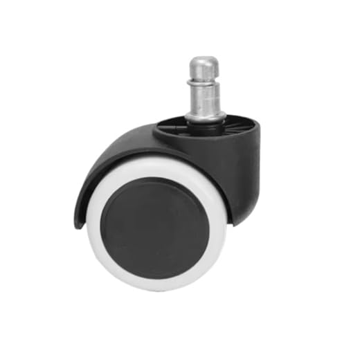 1/2/3/4/5PCS Möbelrollen 360 drehbare Universalräder Ersatzrollen for Gaming-Bürostuhlrollen Home Silent for Tischsofa(WHITE,1PC) von EEEBLBXNQ