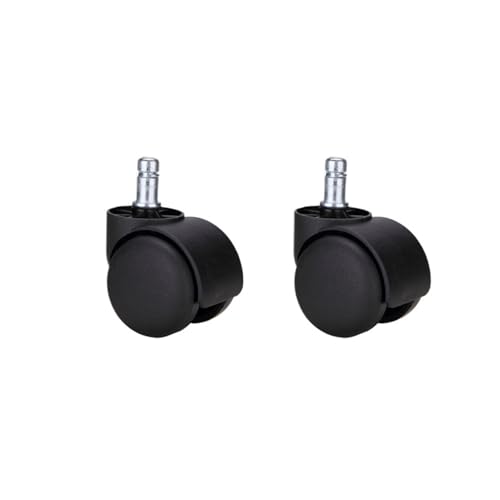 1/2/4 stücke Stuhl Rad Möbel Caster 11mm Schraube Swivel Castor Räder Ersetzen Hardware Trolley Werkzeuge for Büro/Computer Stühle(2PCS) von EEEBLBXNQ