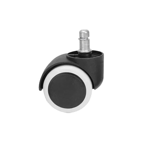 1/2/5 stücke 2 zoll Universal Swivel Caster Stumm Büro Stuhl Rad Rollen Duty Replacemen Möbel Räder Roller(White-1PC) von EEEBLBXNQ