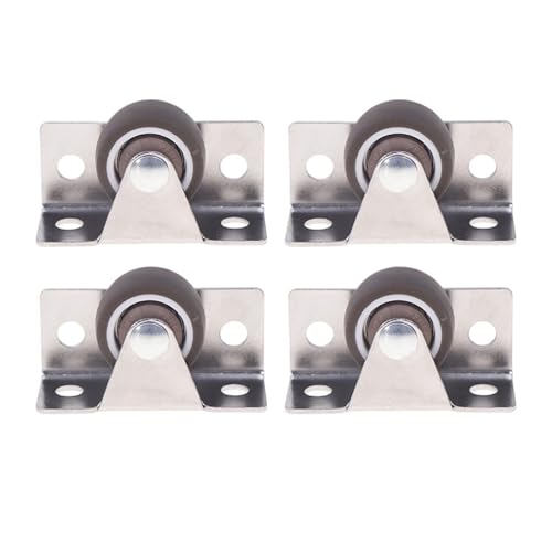 1/4 Stück leise Gummirollen Schubladenräder for Möbel Küchenschrank Tisch der Seiteninstallation Low Profile Rad ersetzen(A3) von EEEBLBXNQ