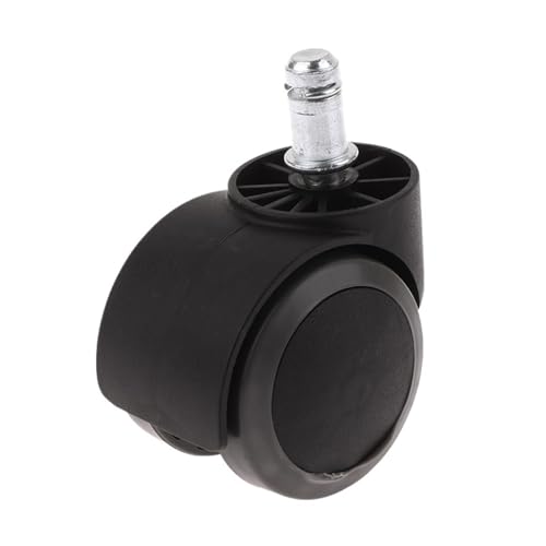 1/5 stücke 2 Zoll Swivel Caster Räder Ersatz Gaming Stuhl Büro Rollen Möbel Hardware(Gray,1Pc) von EEEBLBXNQ